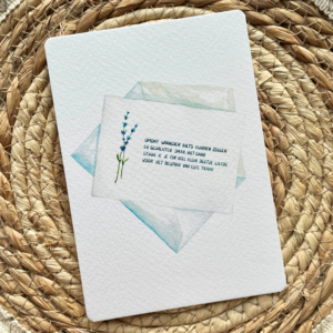 Kaart: Voor elke traan